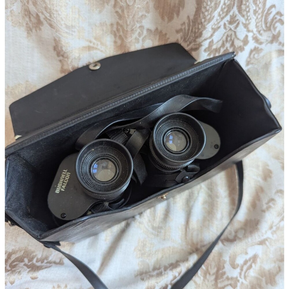 Vintage Bushnell Citation Insta Focus Binoculars 7X35 341’ At 1000 Yards & Case